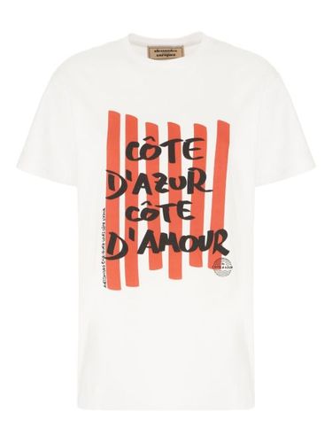 T-shirt à rayures - alessandro enriquez - Modalova