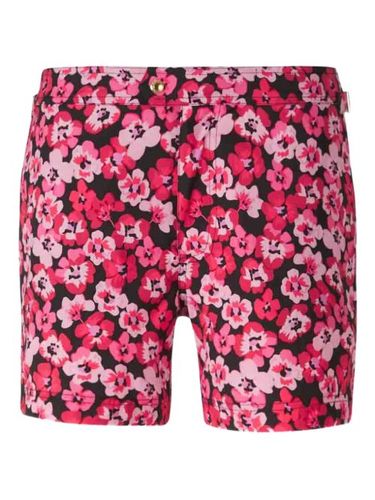 Short de bain à fleurs - TOM FORD - Modalova