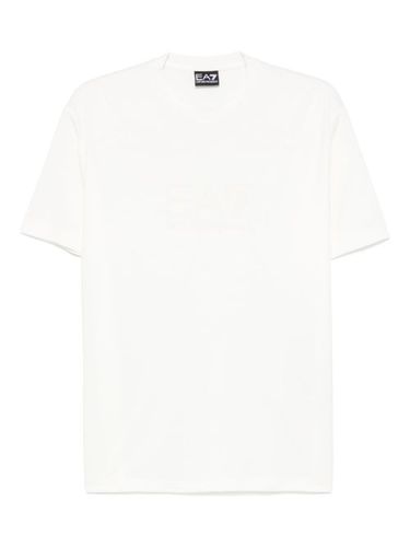 T-shirt à logo floqué - Ea7 Emporio Armani - Modalova