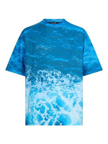 T-shirt à patch logo - Roberto Cavalli - Modalova