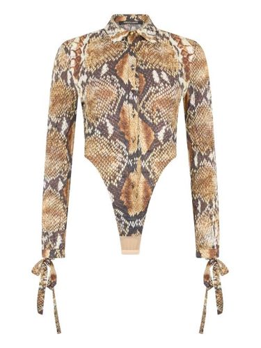 Body à imprimé peau de serpent - Roberto Cavalli - Modalova