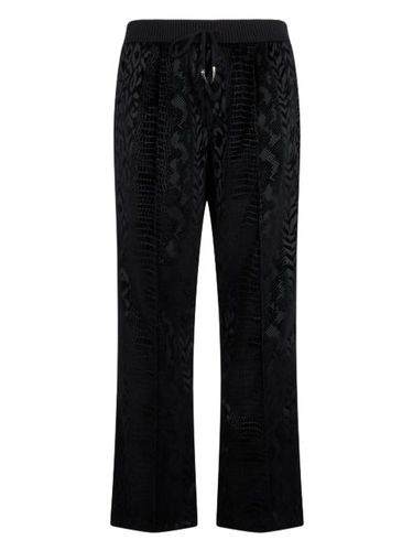 Pantalon de jogging à imprimé graphique - Roberto Cavalli - Modalova