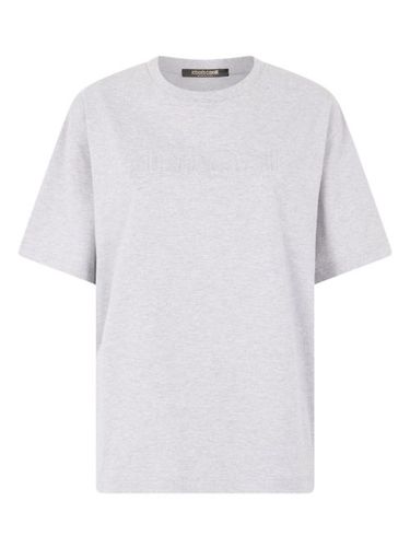 T-shirt à logo embossé - Roberto Cavalli - Modalova