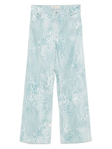 Jean à imprimé léopard - Blumarine - Modalova