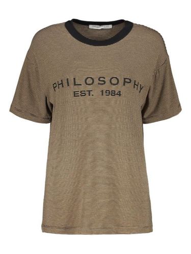 T-shirt à rayures - Philosophy Di Lorenzo Serafini - Modalova