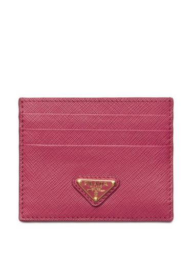 Porte-cartes en cuir Saffiano - Prada - Modalova