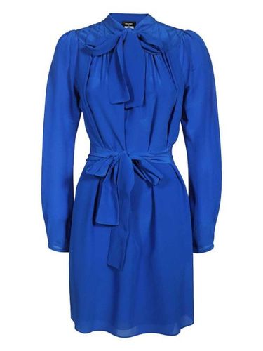 DSQUARED2 robe en soie - Bleu - DSQUARED2 - Modalova