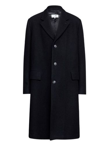 Manteau droit à boutonnage simple - MM6 Maison Margiela - Modalova