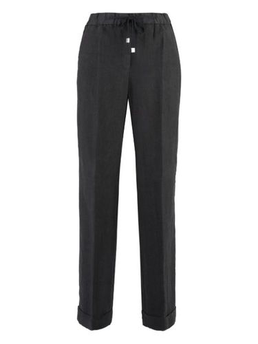 Pantalon en lin à chevilles resserrées - Peserico - Modalova