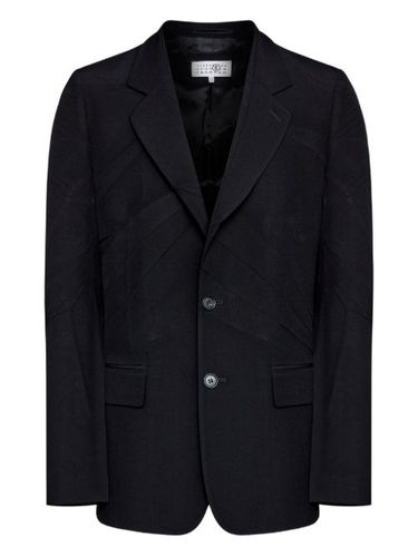 Blazer à simple boutonnage - MM6 Maison Margiela - Modalova