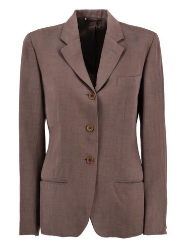 Blazer à simple boutonnage - Romeo Gigli Pre-Owned - Modalova