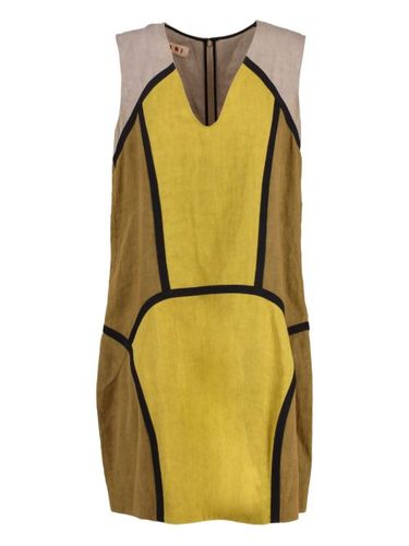 Robe mi-longue en lin (années 2000) - Marni Pre-Owned - Modalova