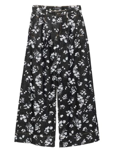 Jean à fleurs - Karl Lagerfeld - Modalova
