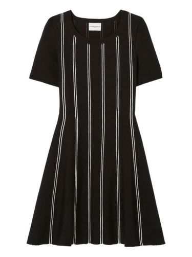 Robe rayée à manches courtes - Claudie Pierlot - Modalova