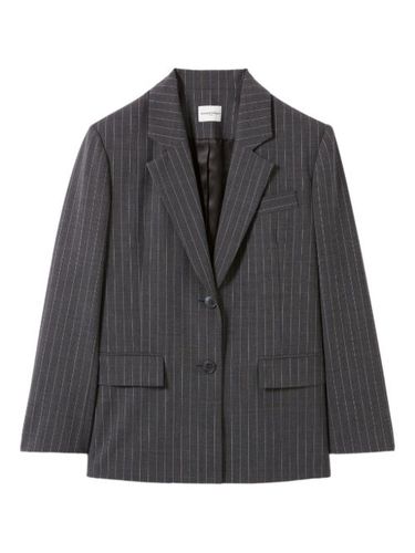 Blazer boutonné à fines rayures - Claudie Pierlot - Modalova
