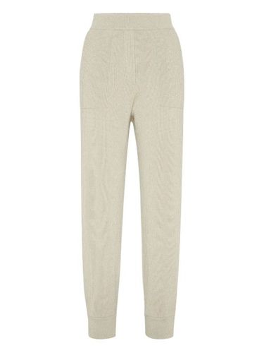 Pantalon de jogging en maille nervurée - Brunello Cucinelli - Modalova