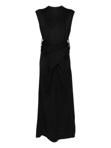 Robe en laine à effet portefeuille - Jil Sander - Modalova