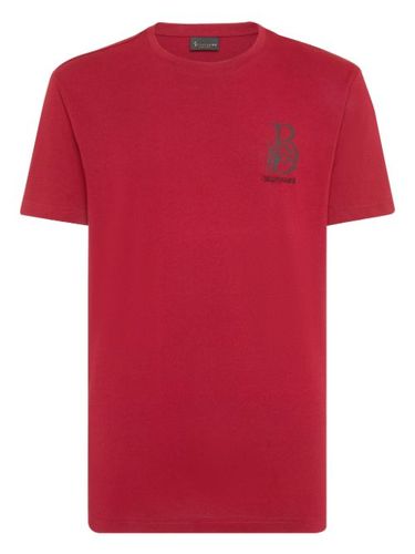 T-shirt en coton à logo brodé - Billionaire - Modalova