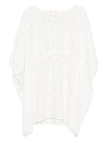 Robe courte à broderie anglaise - MC2 Saint Barth - Modalova