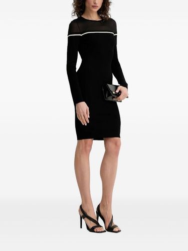 Robe courte en maille côtelée - LIU JO - Modalova