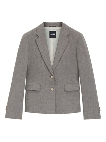 BOSS blazer à design chiné - Gris - BOSS - Modalova