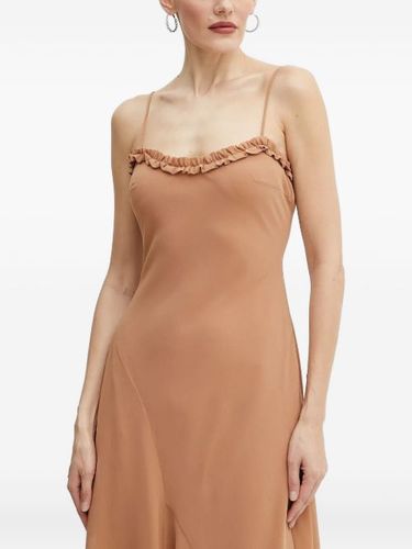 Robe asymétrique à volants - Bardot - Modalova