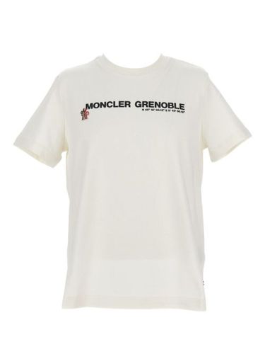 T-shirt à patch logo - Moncler Grenoble - Modalova