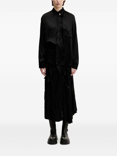 Robe volantée en satin - Ottolinger - Modalova