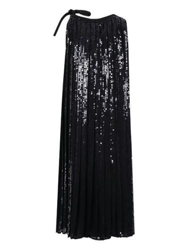 Robe plissée à sequins brodés - Prada - Modalova