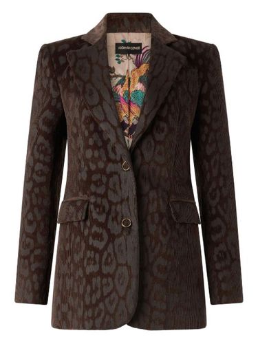 Blazer à simple boutonnage - Roberto Cavalli - Modalova
