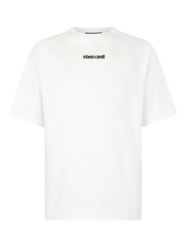 T-shirt à détail de logo - Roberto Cavalli - Modalova