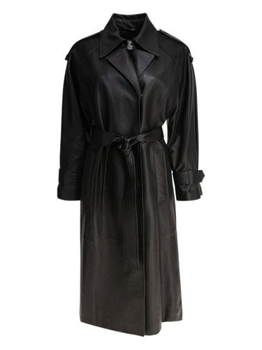 Trench en cuir à taille ceinturée - IVY OAK - Modalova