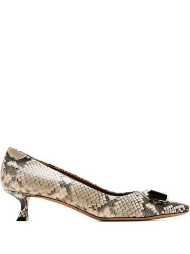 Escarpins Zelma 40 mm à nœud - Ferragamo - Modalova