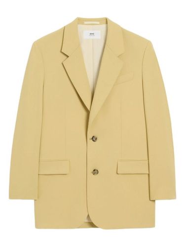 Blazer en laine à simple boutonnage - AMI Paris - Modalova