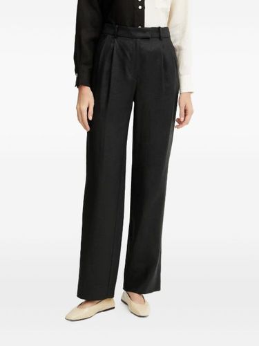 Pantalon en lin à plis - LUISA SPAGNOLI - Modalova