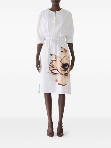 Robe fleurie à taille élastiquée - Jason Wu Collection - Modalova