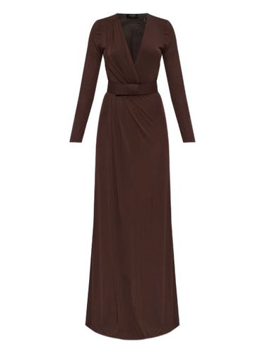Robe mi-longue à col v - DSQUARED2 - Modalova
