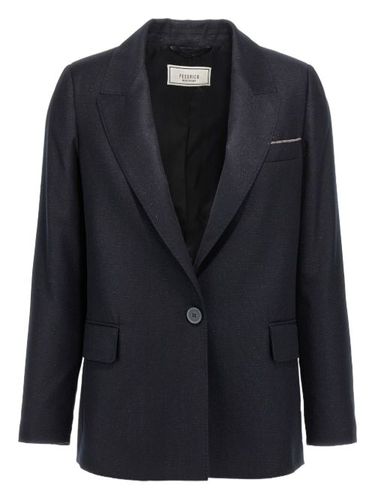 Blazer à simple boutonnage - Peserico - Modalova
