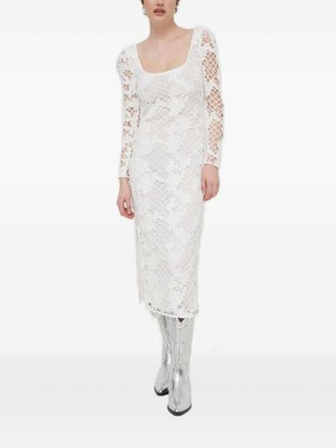 Robe en dentelle à manches bouffantes - Desigual - Modalova