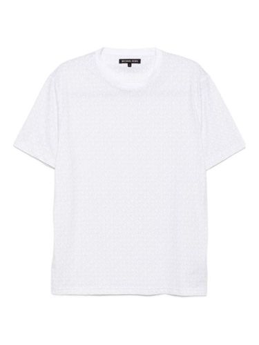 T-shirt en coton à imprimé monogrammé - Michael Kors - Modalova