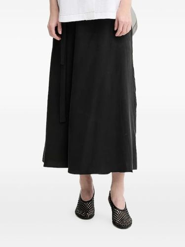 Jupe mi-longue à taille ceinturée - Marc O'Polo - Modalova