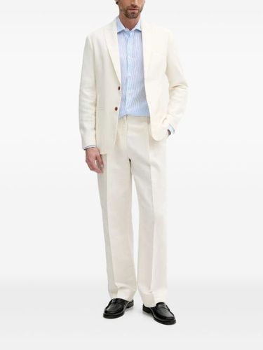Sisley blazer boutonné - Blanc - Sisley - Modalova