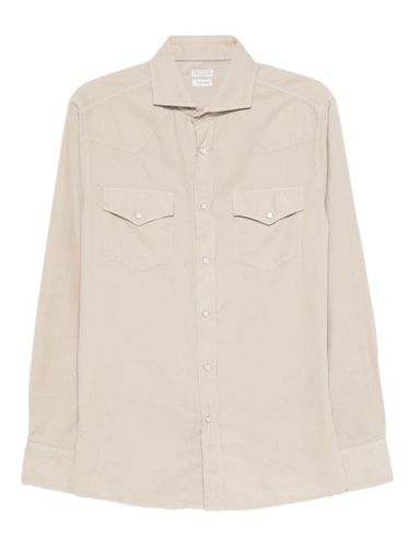 T-shirt en coton à poches - Brunello Cucinelli - Modalova