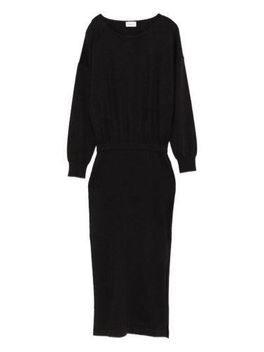 Robe mi-longue à encolure bateau - P.A.R.O.S.H. - Modalova