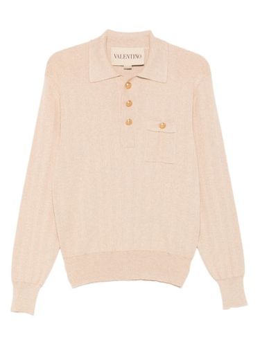 Polo côtelé en coton - Valentino Garavani - Modalova