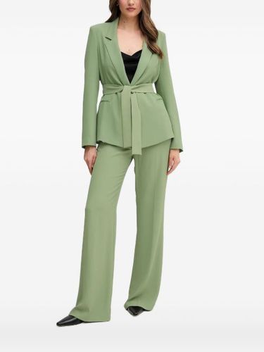 Haut ceinturé à revers crantés - Sandro Ferrone - Modalova