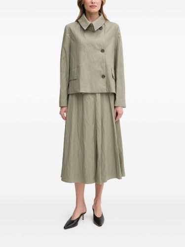 Manteau à boutonnière asymétrique - Sandro Ferrone - Modalova