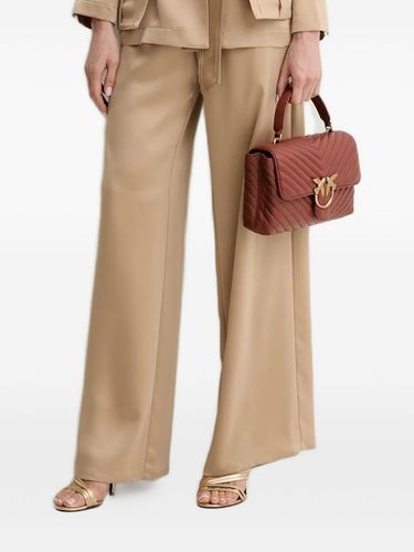 Pantalon à taille élastiquée - SIMONA CORSELLINI - Modalova