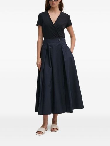 Robe mi-longue plissée - Sandro Ferrone - Modalova