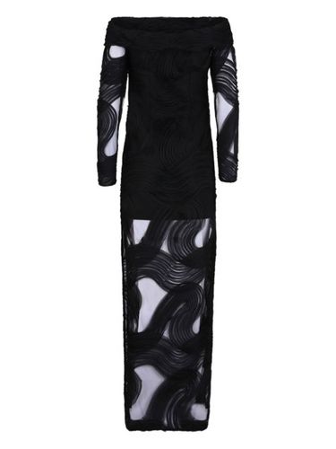 Robe texturée à épaules dénudées - Genny - Modalova